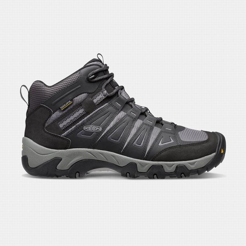 Keen 靴 | キーンオークリッジウォータープルーフ 登山 靴 メンズ ネイビー | 026781-FCU